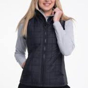 Elegant Black Quilted Vest for Women